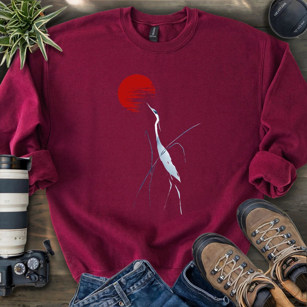 Crane Of The Dawn Sweatshirt