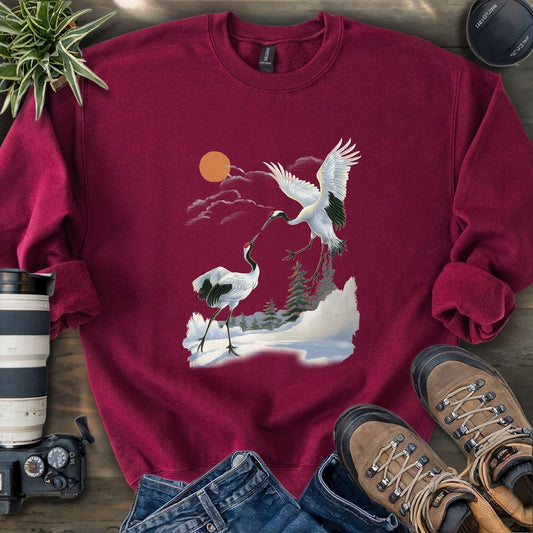 Dance of the Cranes Sweatshirt
