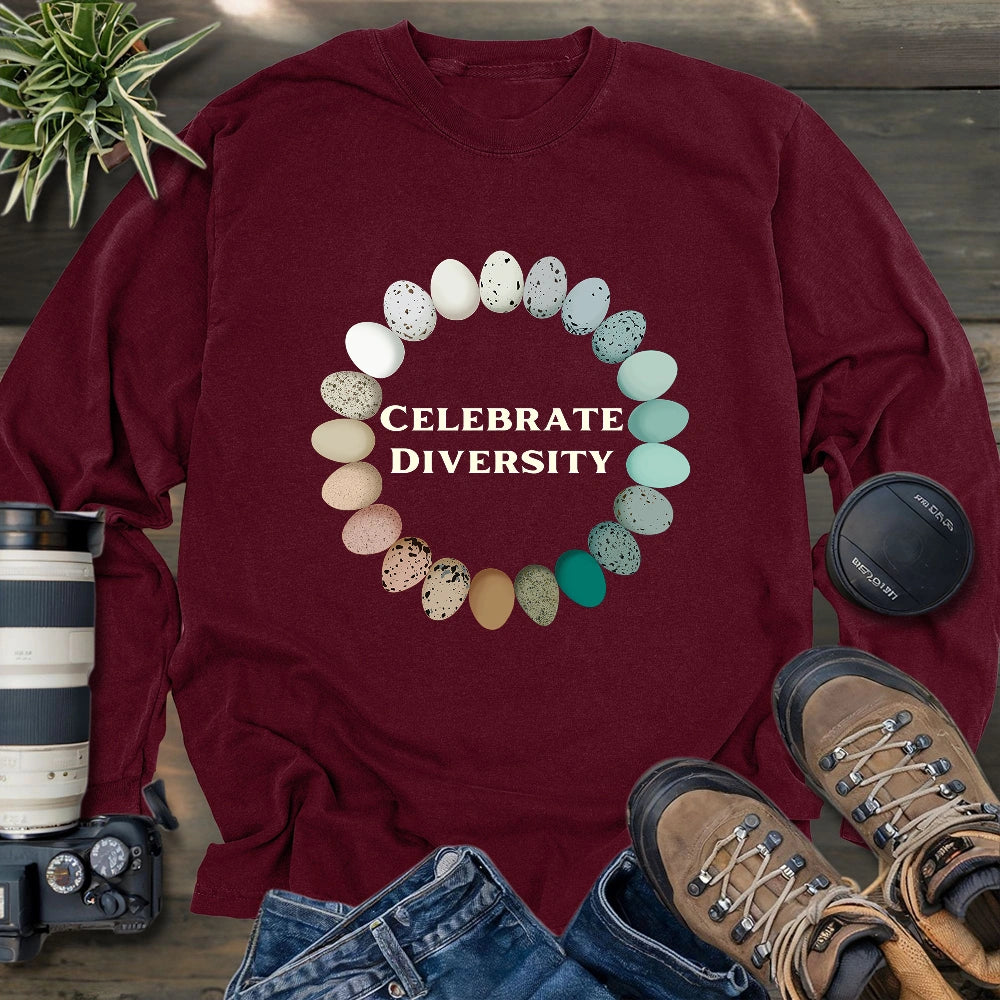 Egg Diversity Long Sleeve T-shirt