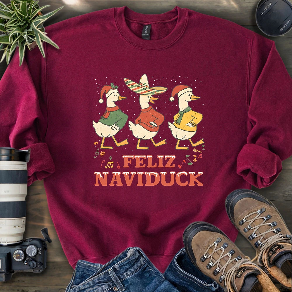 Feliz Naviduck Sweatshirt
