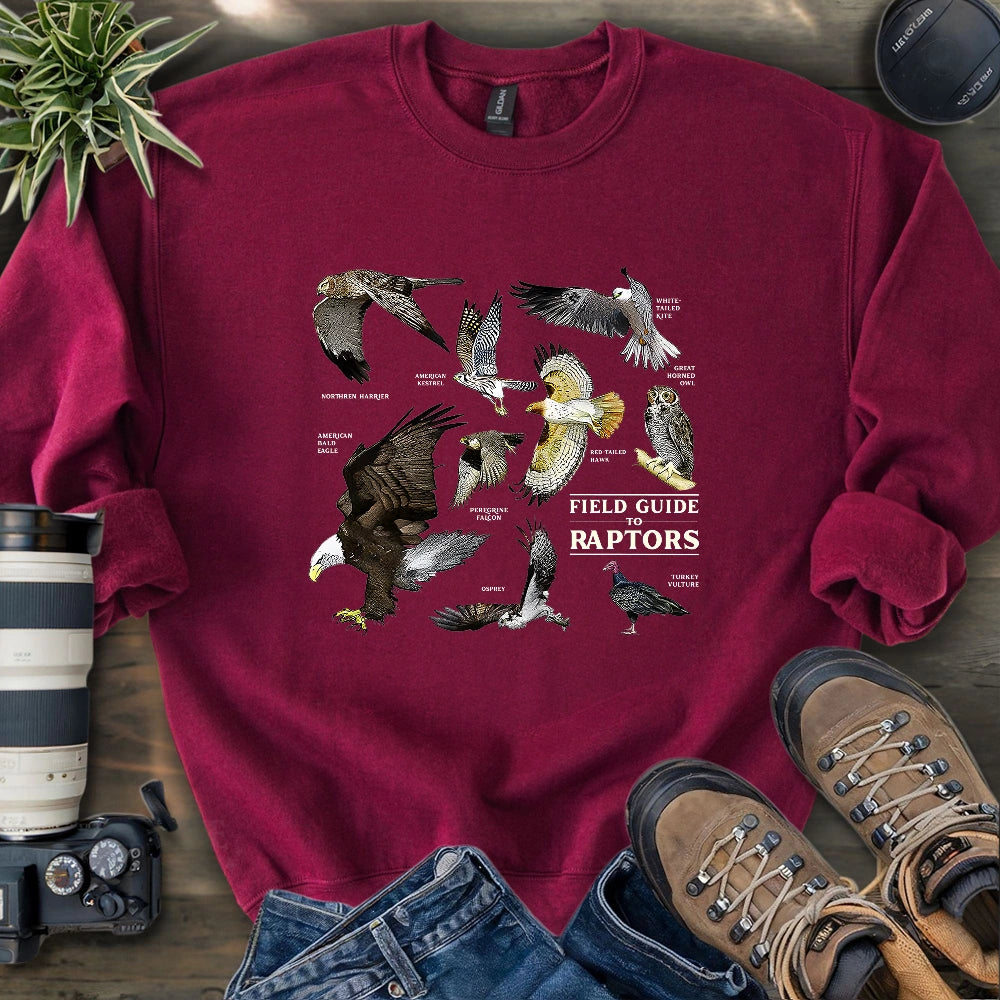 Field Guide To Raptors Sweatshirt