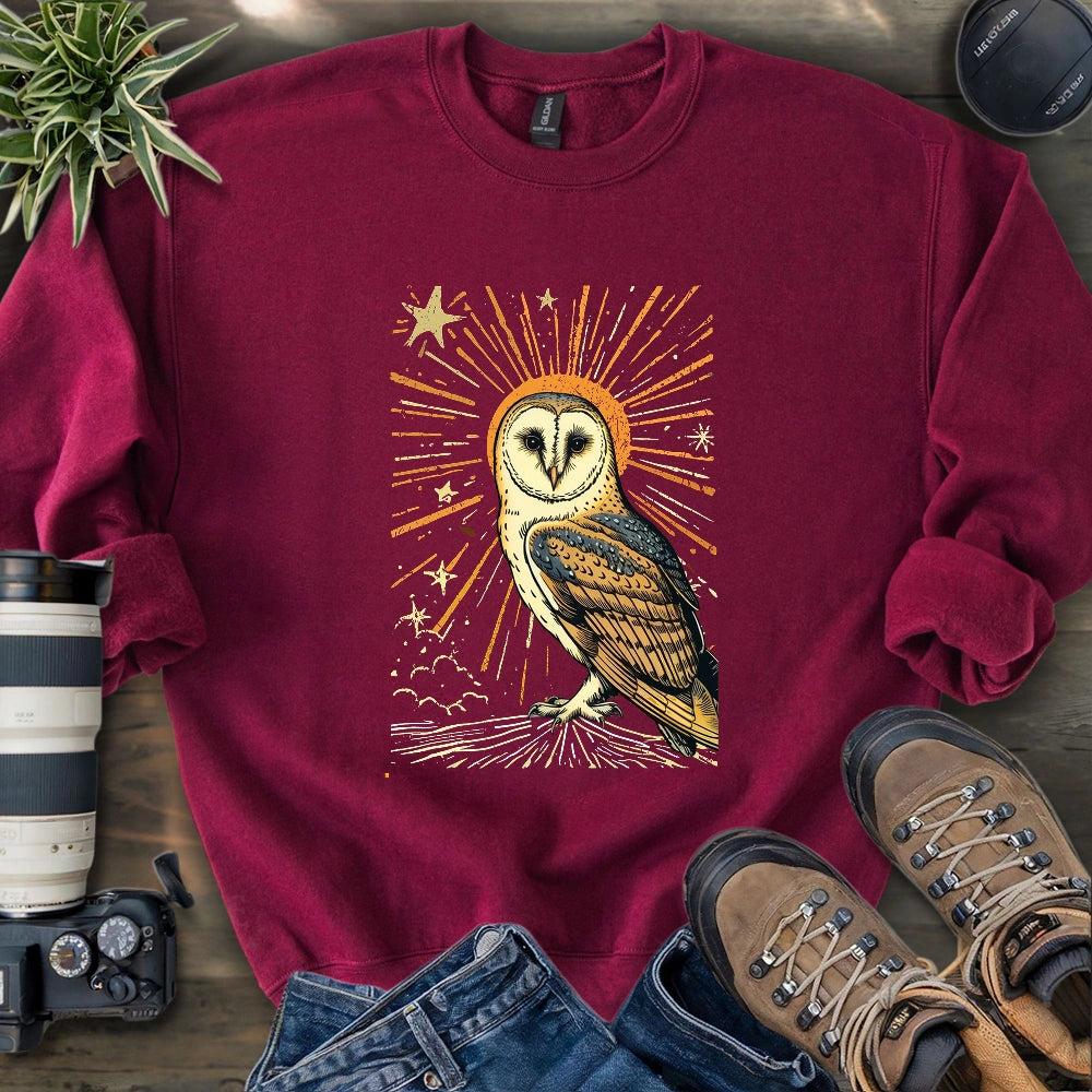 Godliness Barn Owl Sweatshirt