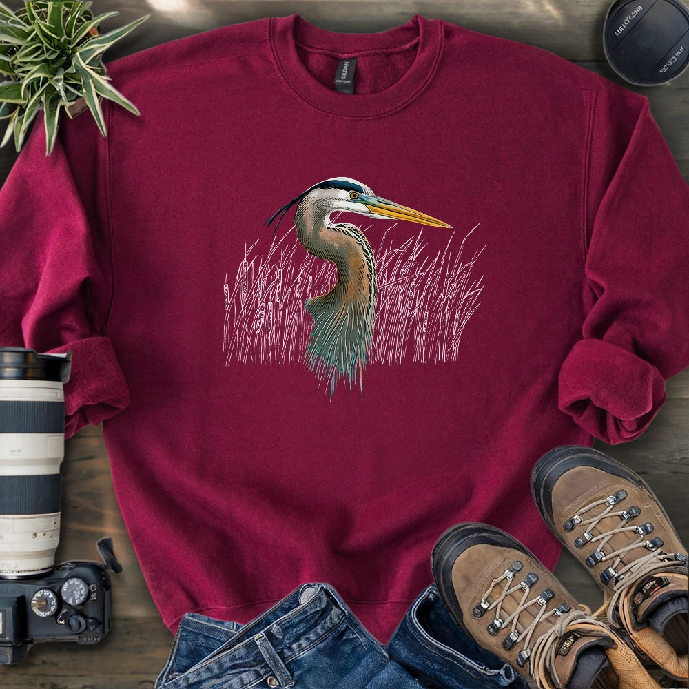 Great Blue Heron Sweatshirt