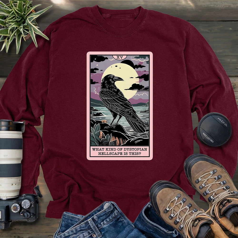 Hellscape Raven Long Sleeve T-shirt
