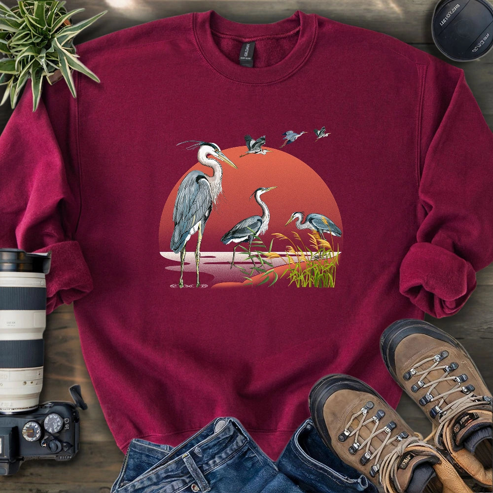 Heron Migration Sweatshirt
