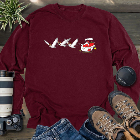 Ho-Ho-Hoo Delivery Long Sleeve T-shirt