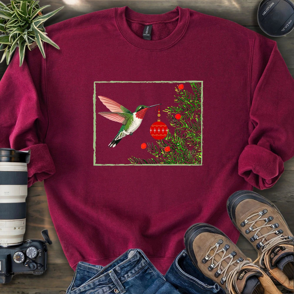 Hummingbird Decorating Sweatshirt