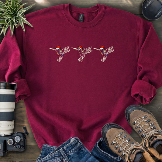 Hummingbird Santas Sweatshirt