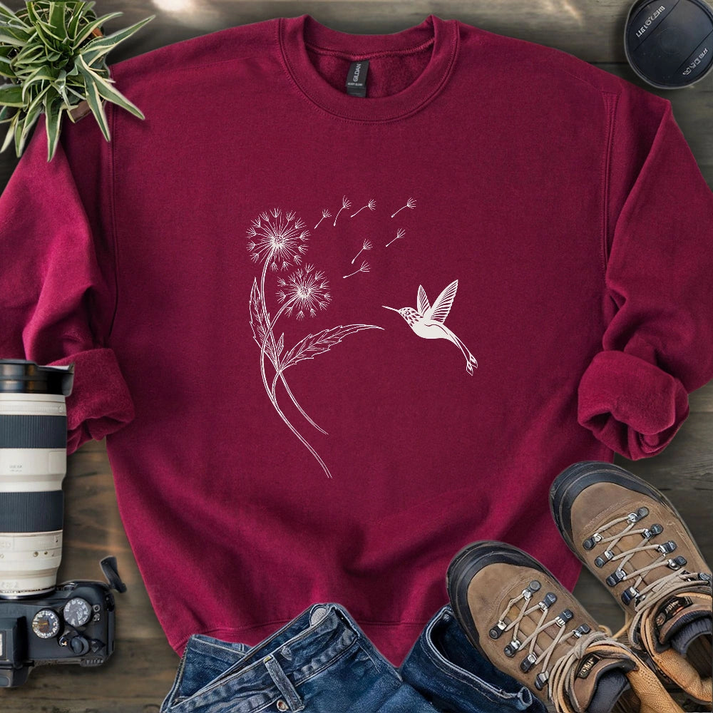 Hummingbird Silhouette Sweatshirt