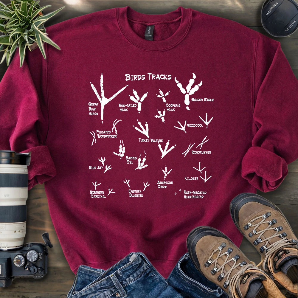 ID Bird Footprints Sweatshirt