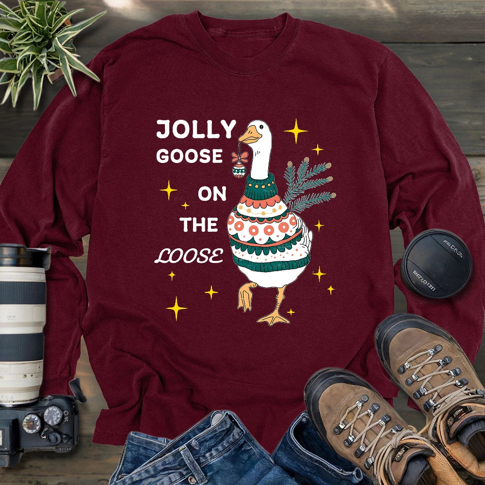 Jolly Goose On The Loose Long Sleeve T-shirt