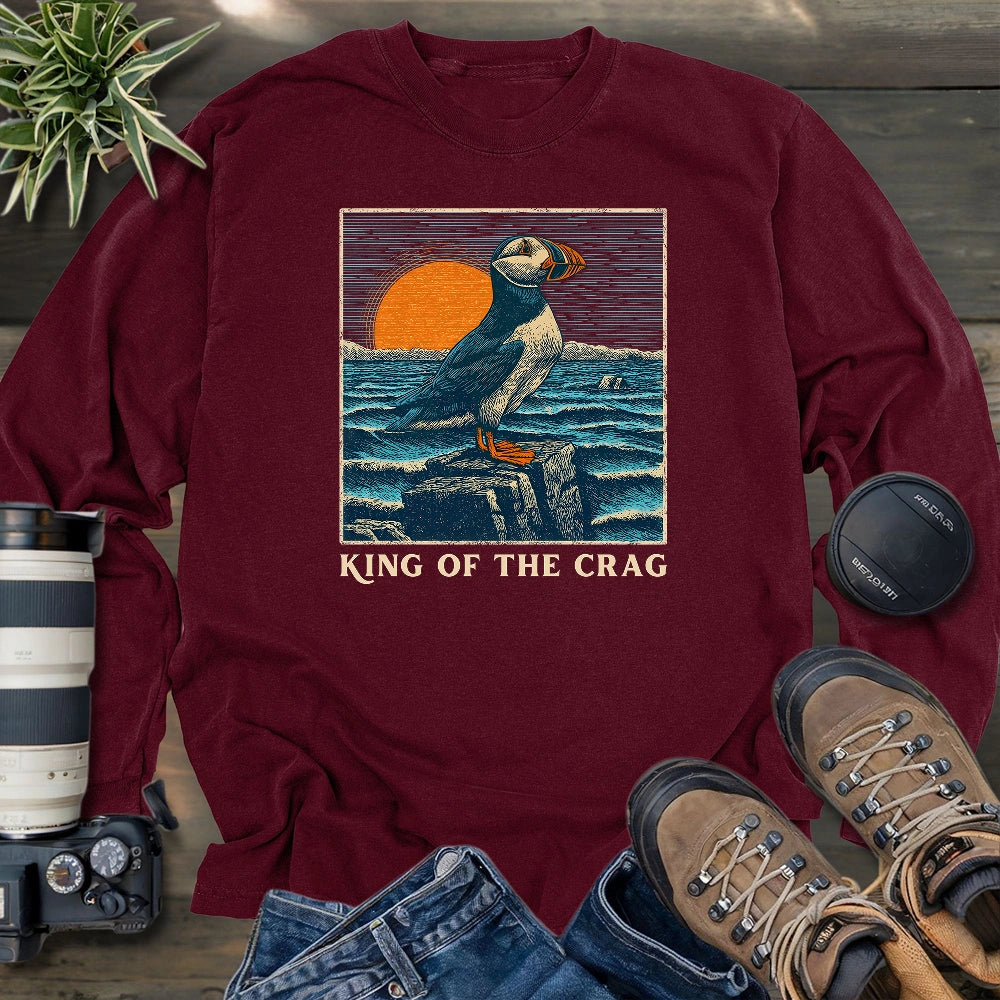 King Of The Crag Long Sleeve T-shirt