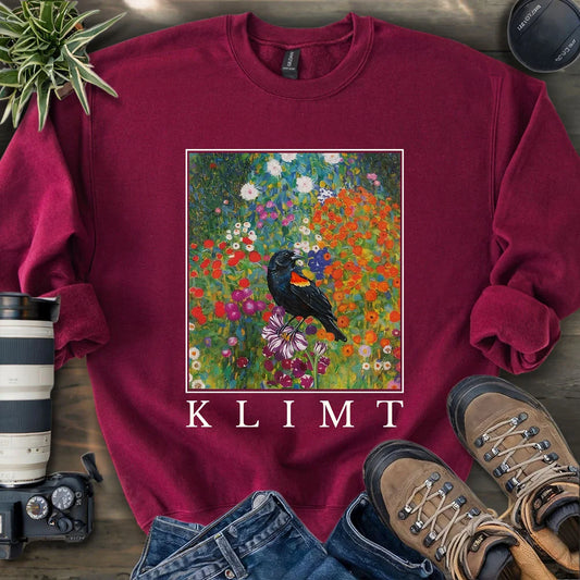 Klimt Blackbird Sweatshirt