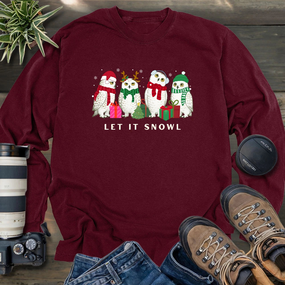 Let It Snowl Long Sleeve T-shirt