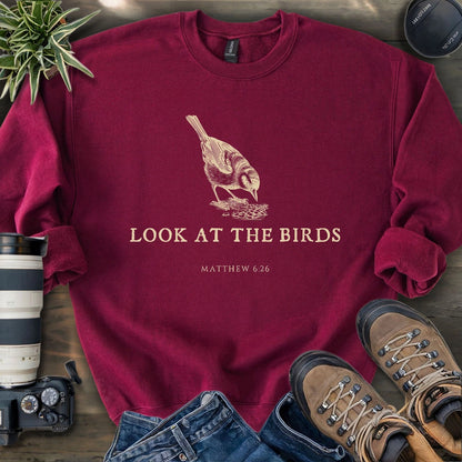 Look At The Birds Sweatshirt