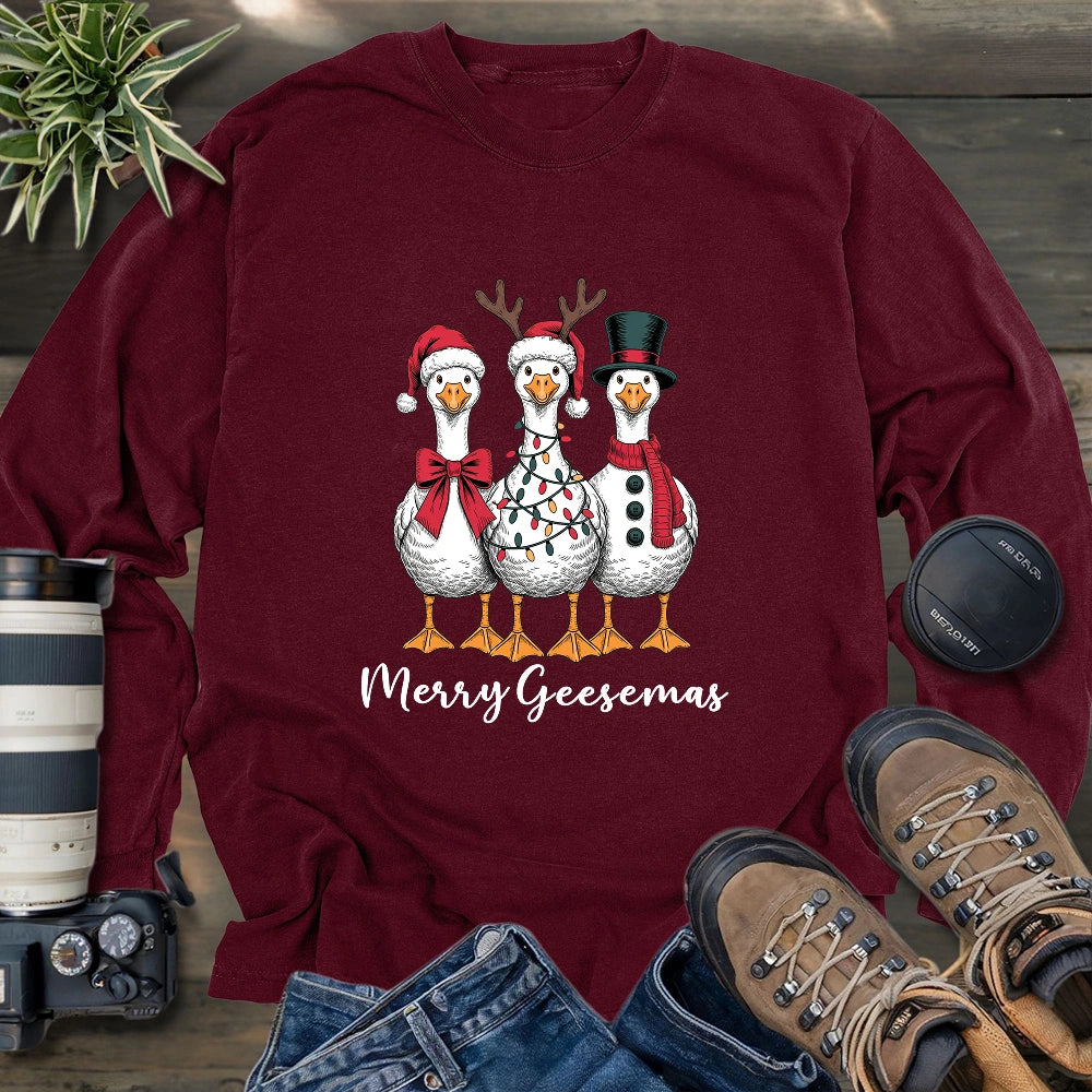 Merry Geesemas Long Sleeve T-shirt