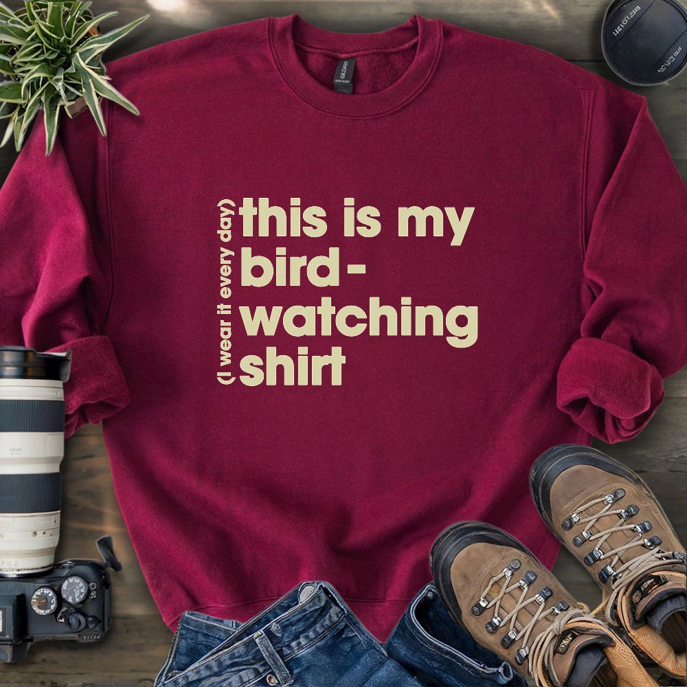 My Bird-watching Sweatshirt