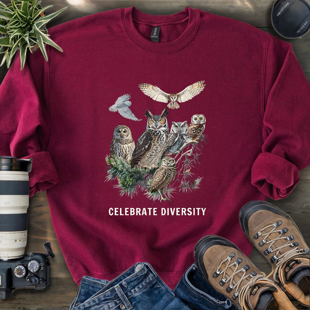Owl Diversity Sweatshirt