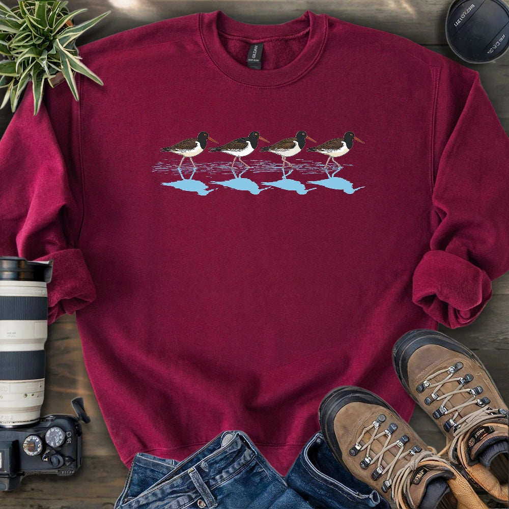 Oystercatchers Walking Sweatshirt