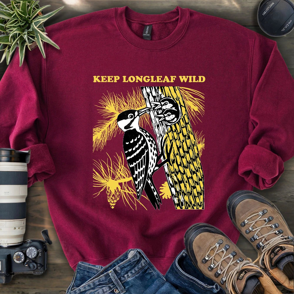 Protect Red-cocked Woodpecker Sweatshirt