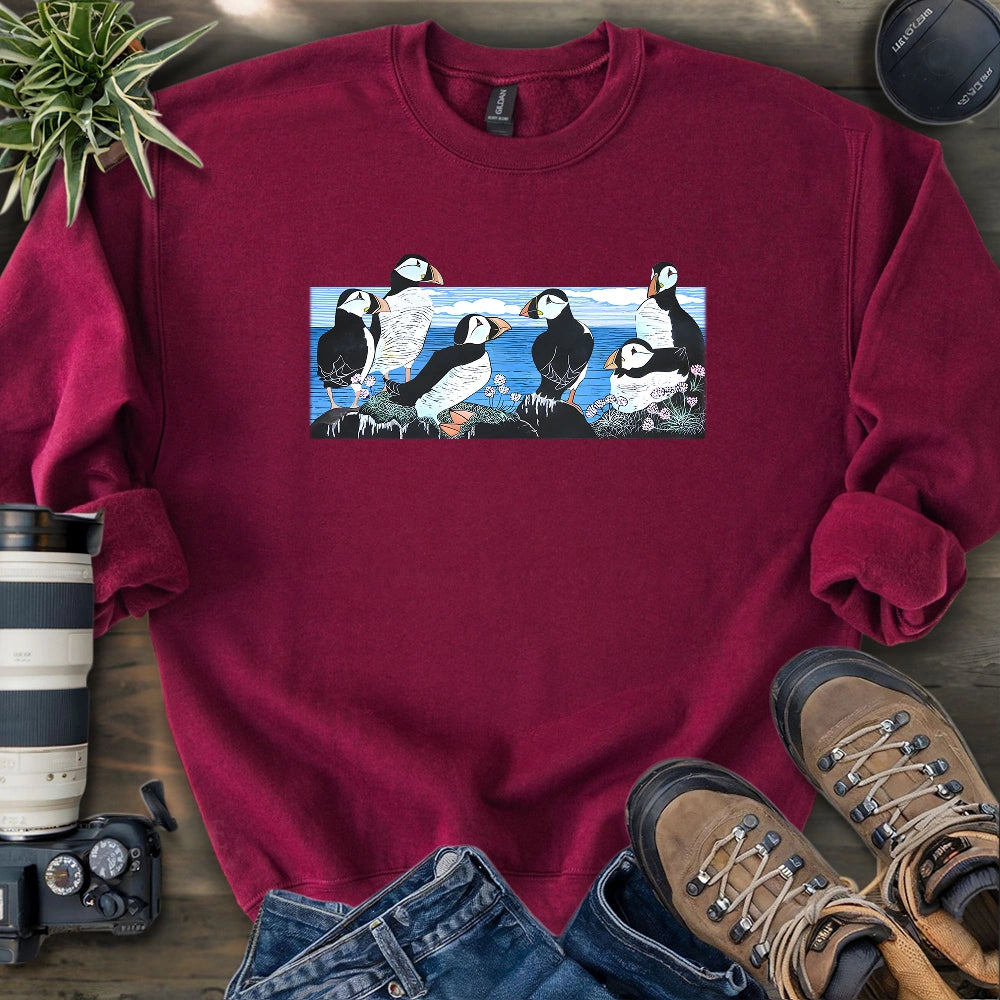Puffin Circle Sweatshirt
