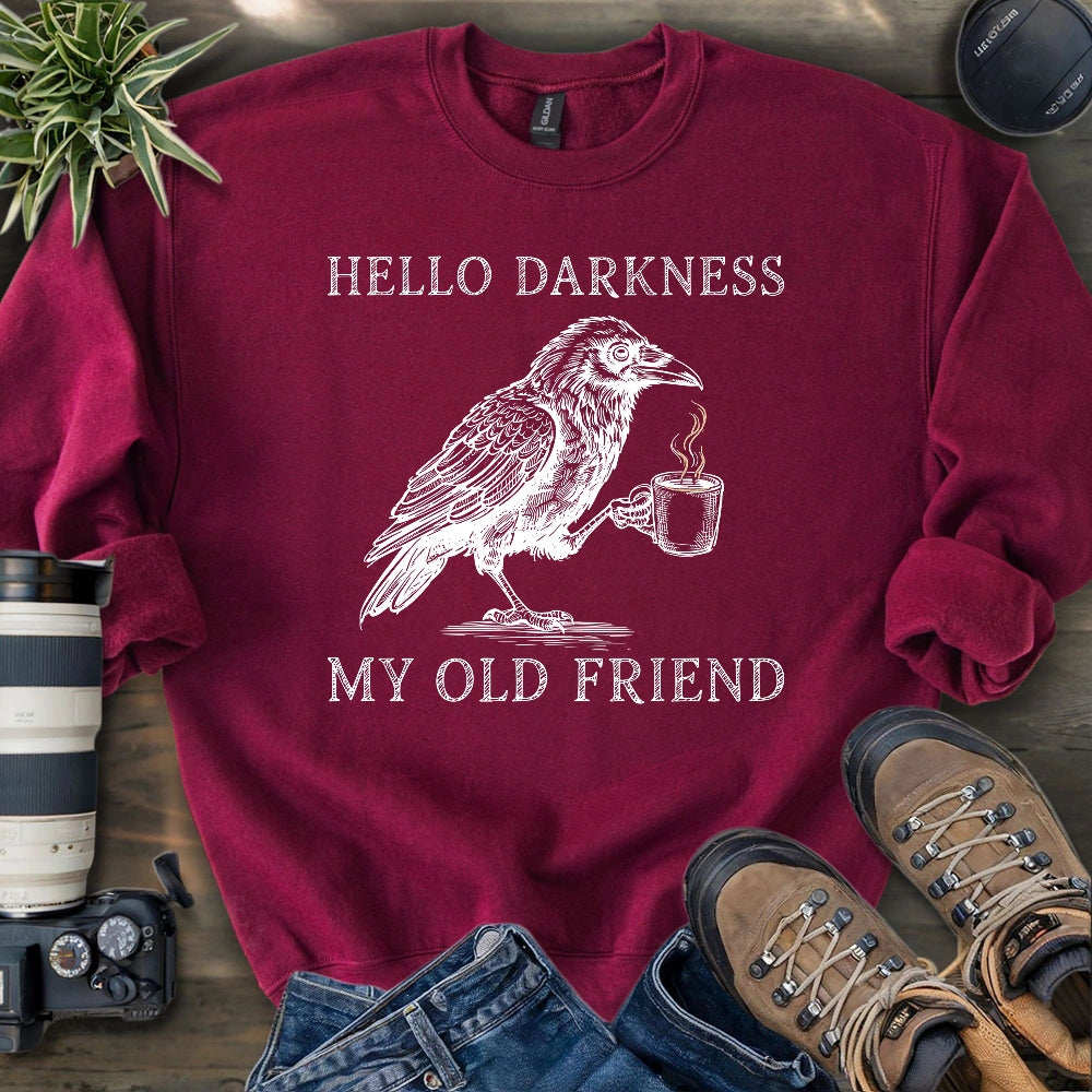 Raven Hello Darkness Sweatshirt