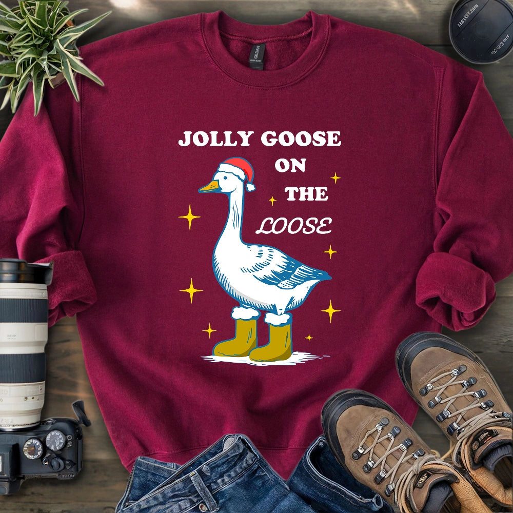 Silly Goose Christmas Sweatshirt
