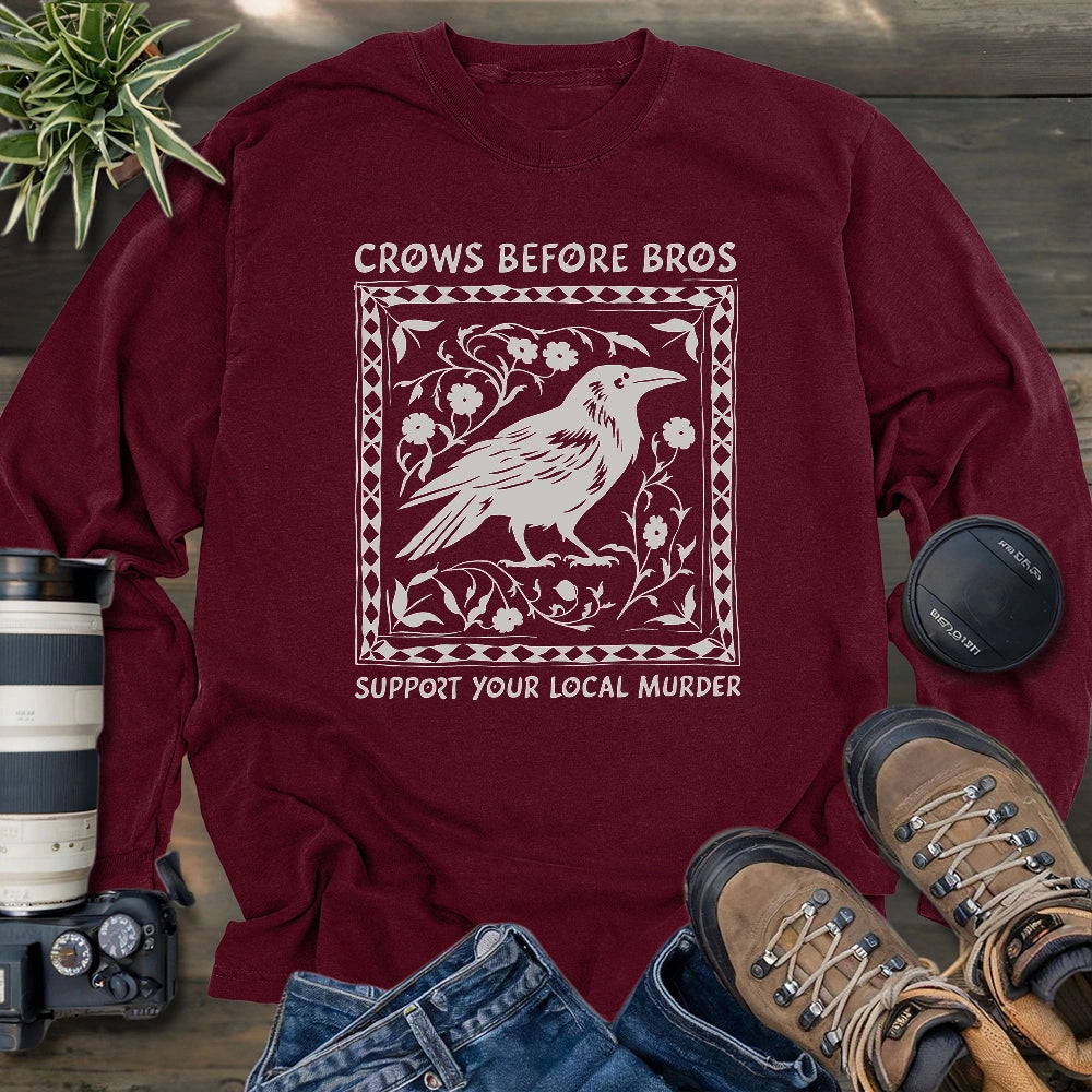 Support Your Local Murder Long Sleeve T-shirt