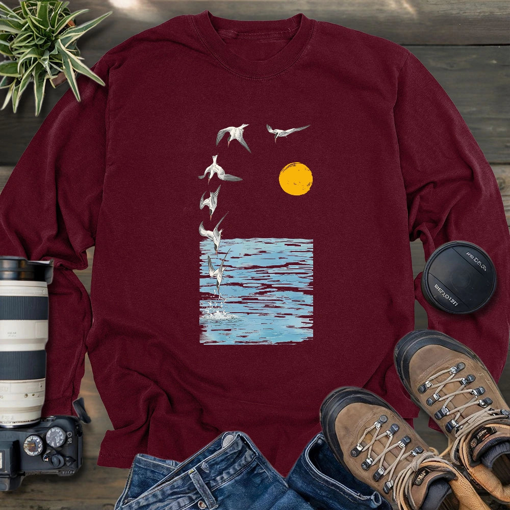 Tern Diving Long Sleeve T-shirt