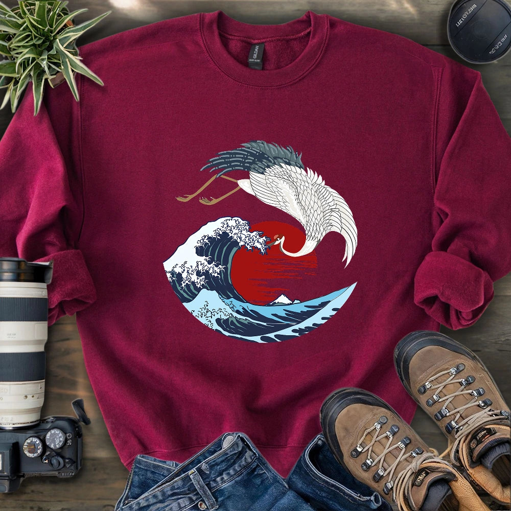 The Japanese Crane Sweatshirt