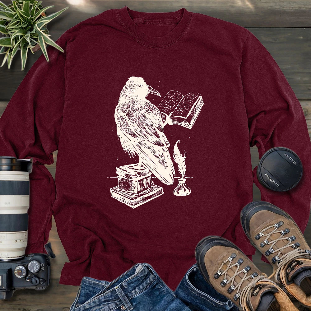 The Raven Scholar Long Sleeve T-shirt