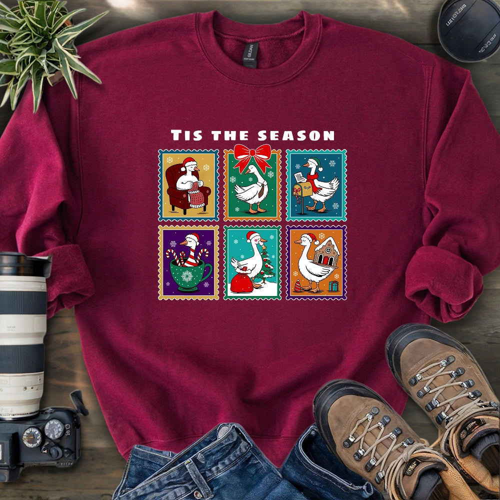 Tis The Season Goose Sweatshirt