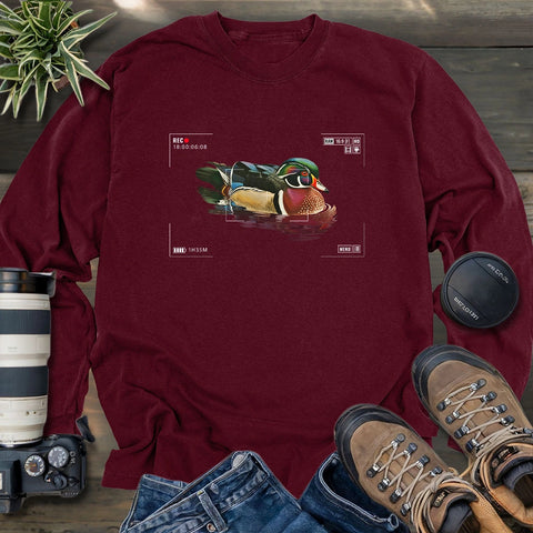 Wood Duck Photography Long Sleeve T-shirt