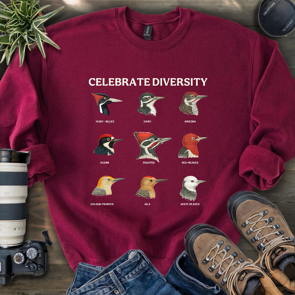 Woodpecker Diversity Sweatshirt