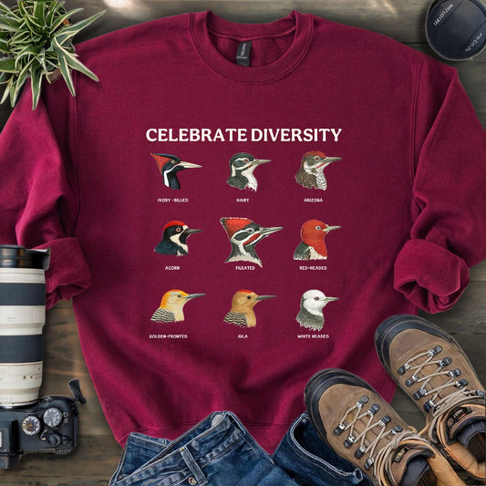 Woodpecker Diversity Sweatshirt