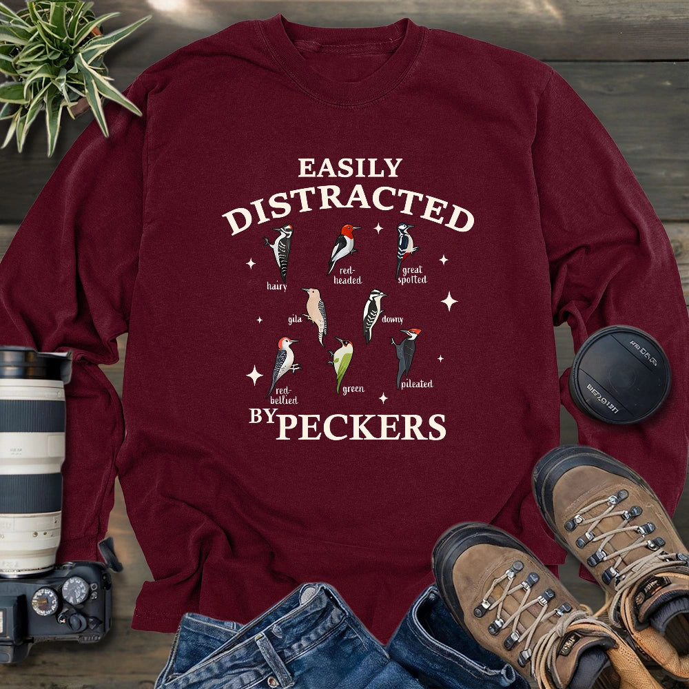 Woodpecker Watchers Long Sleeve T-shirt