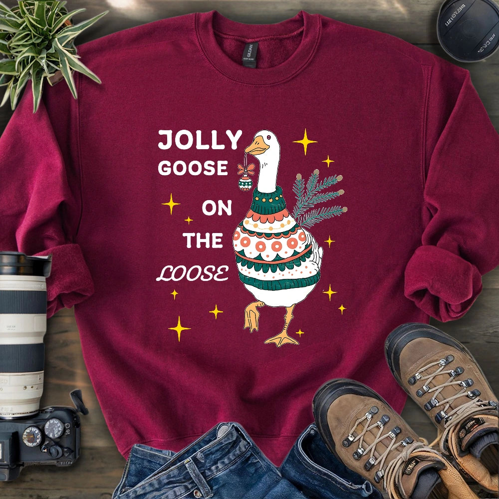 Jolly Goose On The Loose Sweatshirt