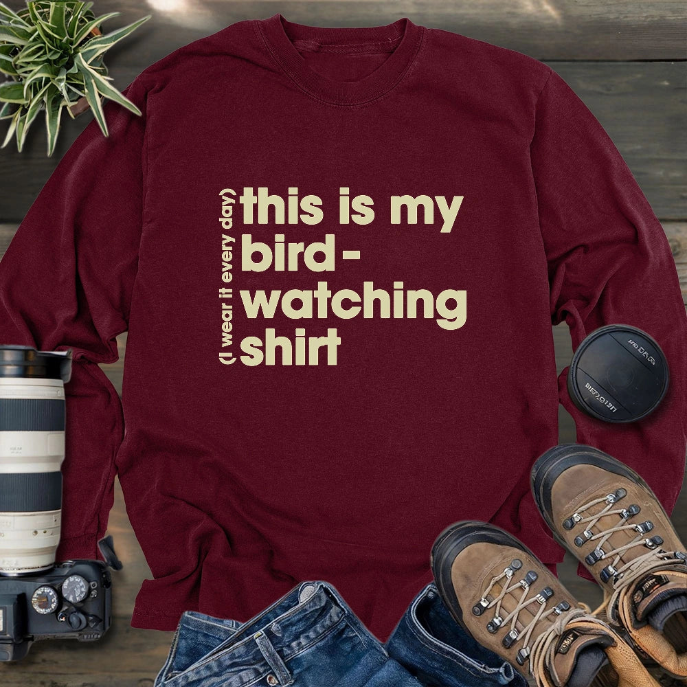 My Bird-watching Long Sleeve T-shirt