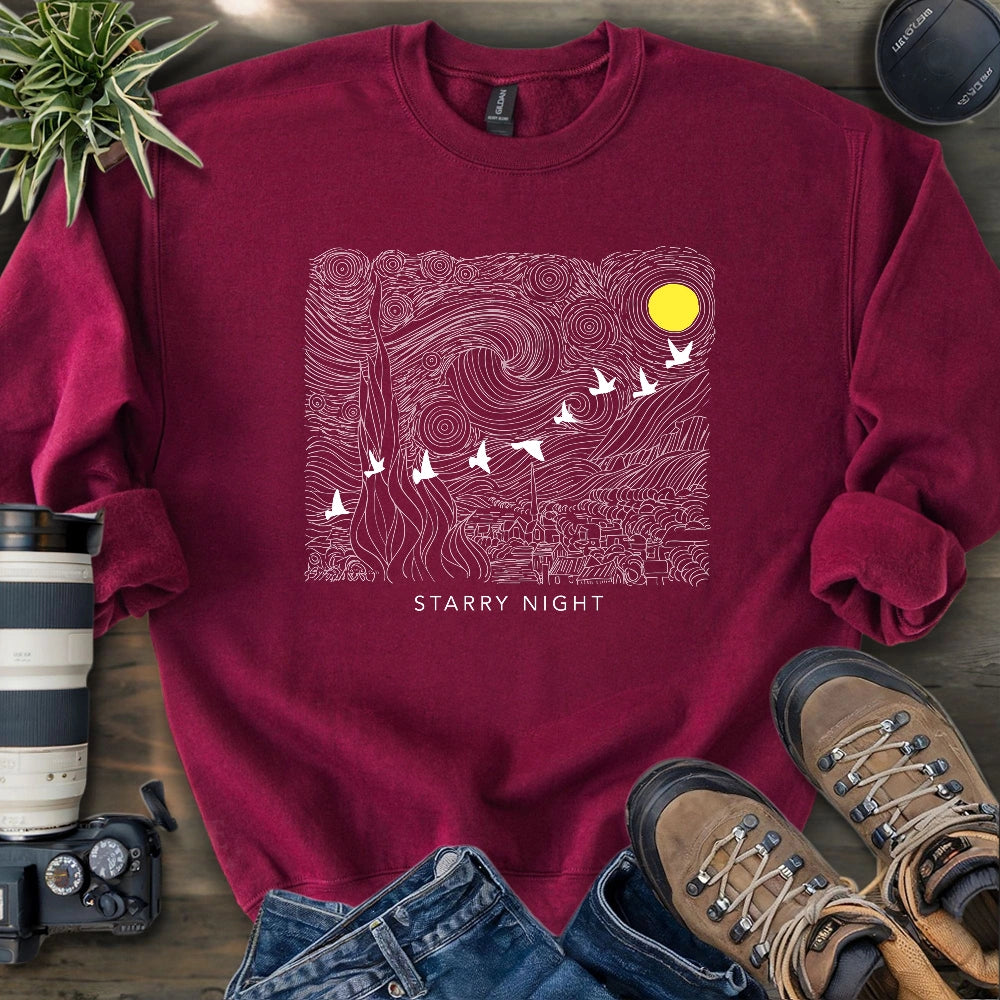 Starry Night Migration Sweatshirt