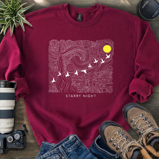 Starry Night Migration Sweatshirt