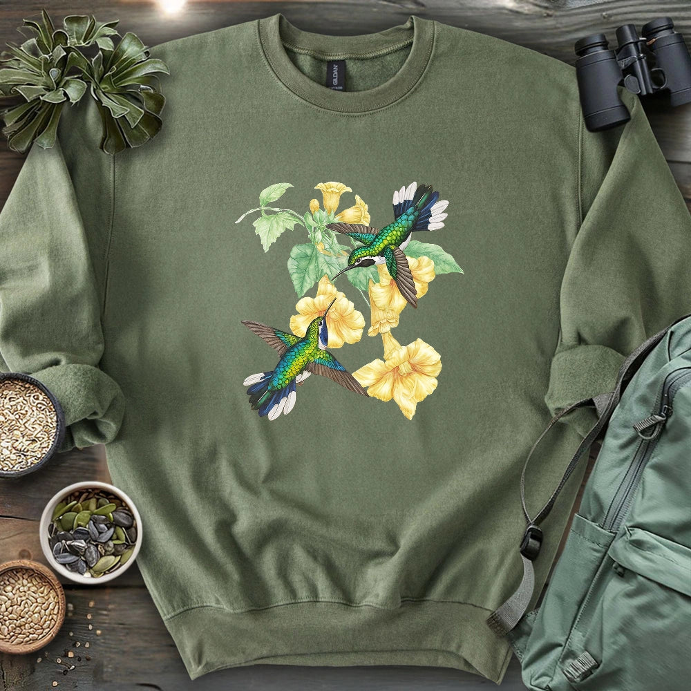 A Hummingbird Couple Sweatshirt