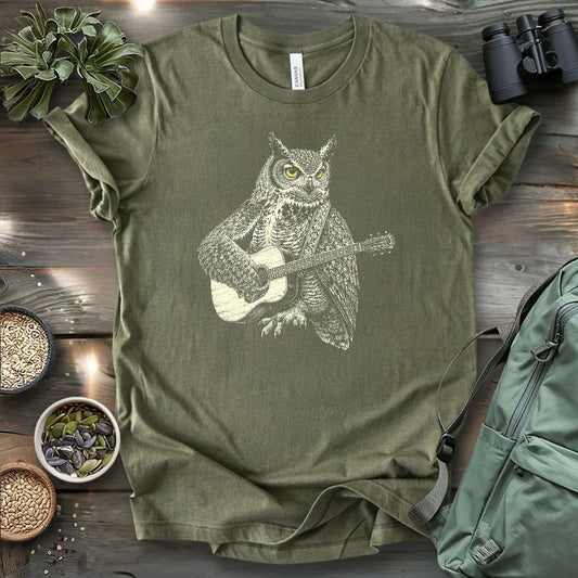 Acoustic Owl T-shirt