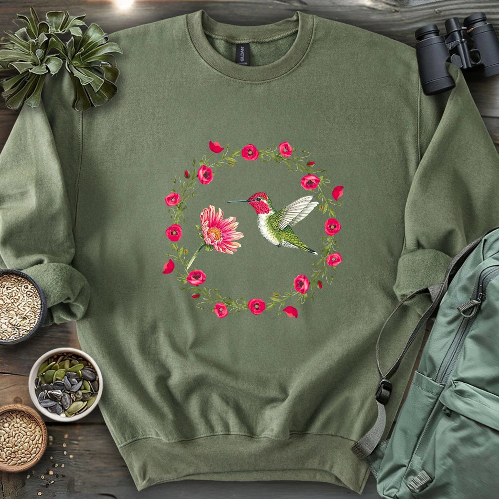 Anna Hummingbird Of California Sweatshirt