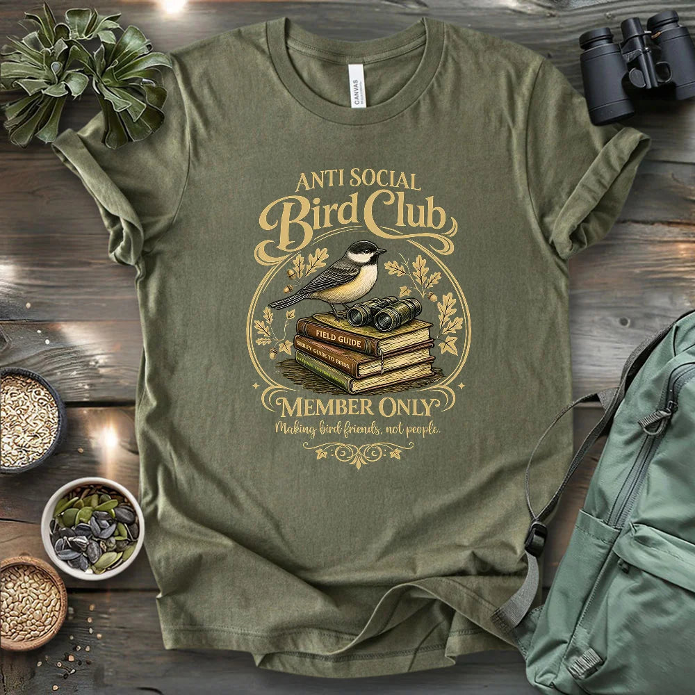 Anti Social Bird Club T-shirt