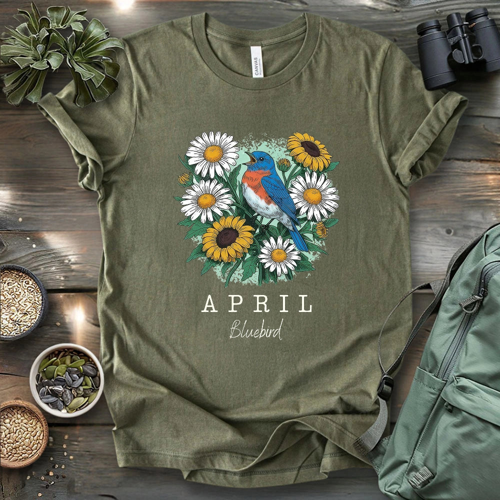 April Bluebird T-shirt