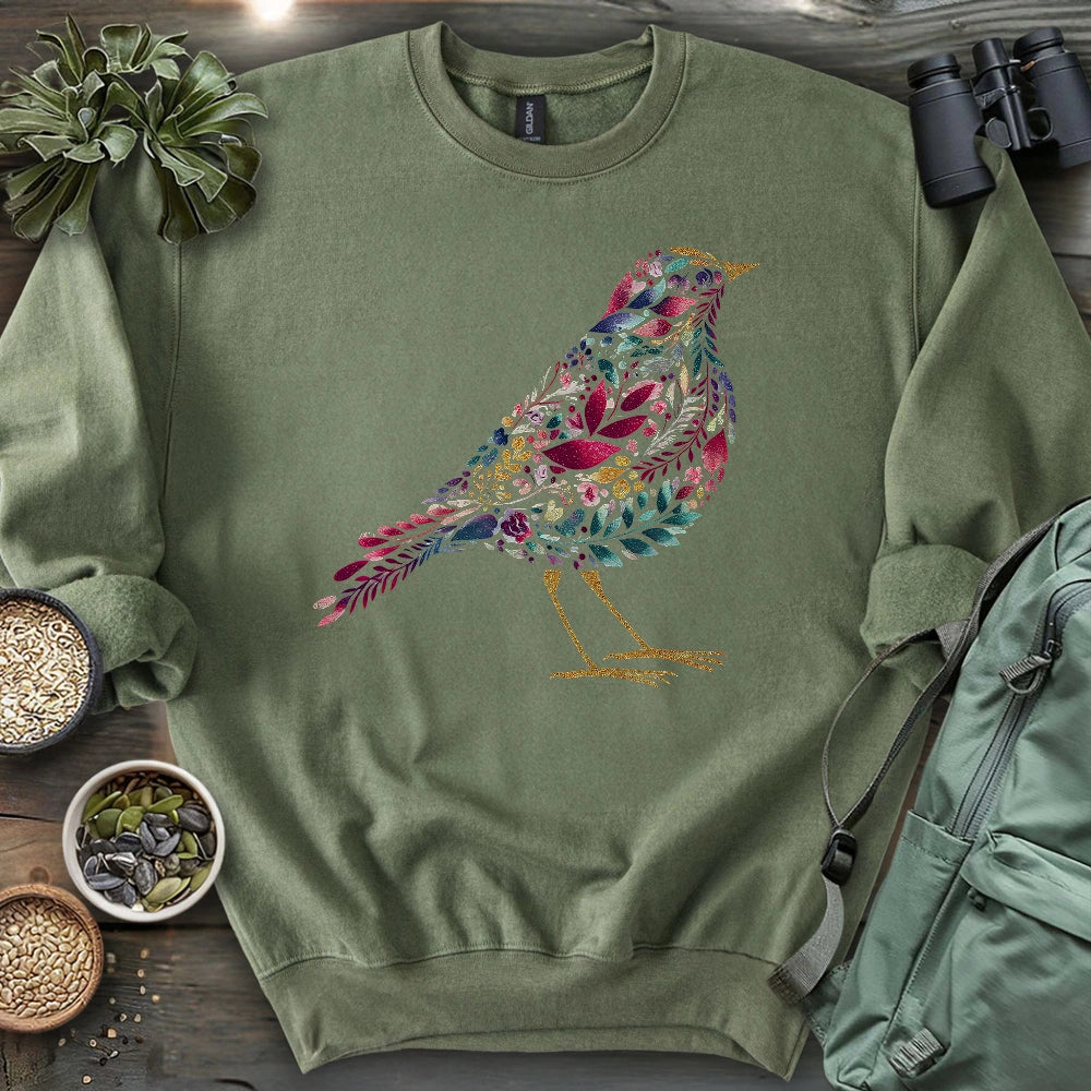 Bird Made By Leaves Sweatshirt