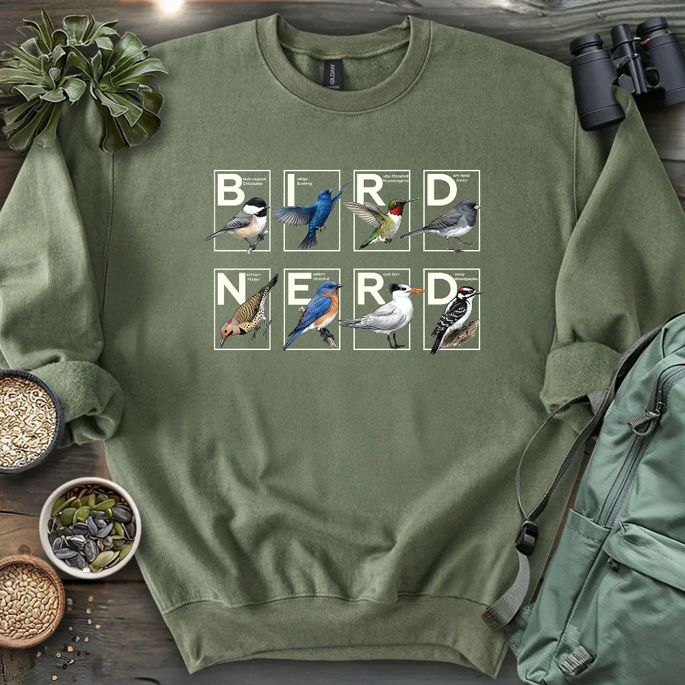 Bird Nerd Shirt Sweatshirt