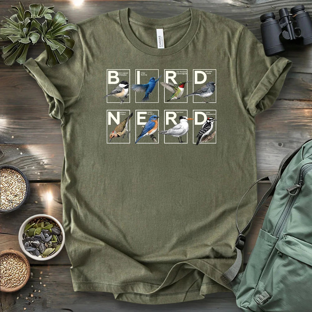 Bird Nerd Shirt T-shirt