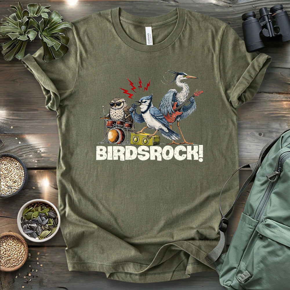 Birds Rock! T-shirt