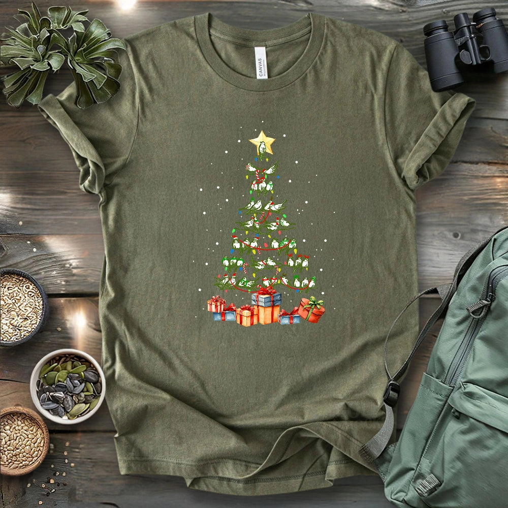 Birdy Christmas Tree T-shirt
